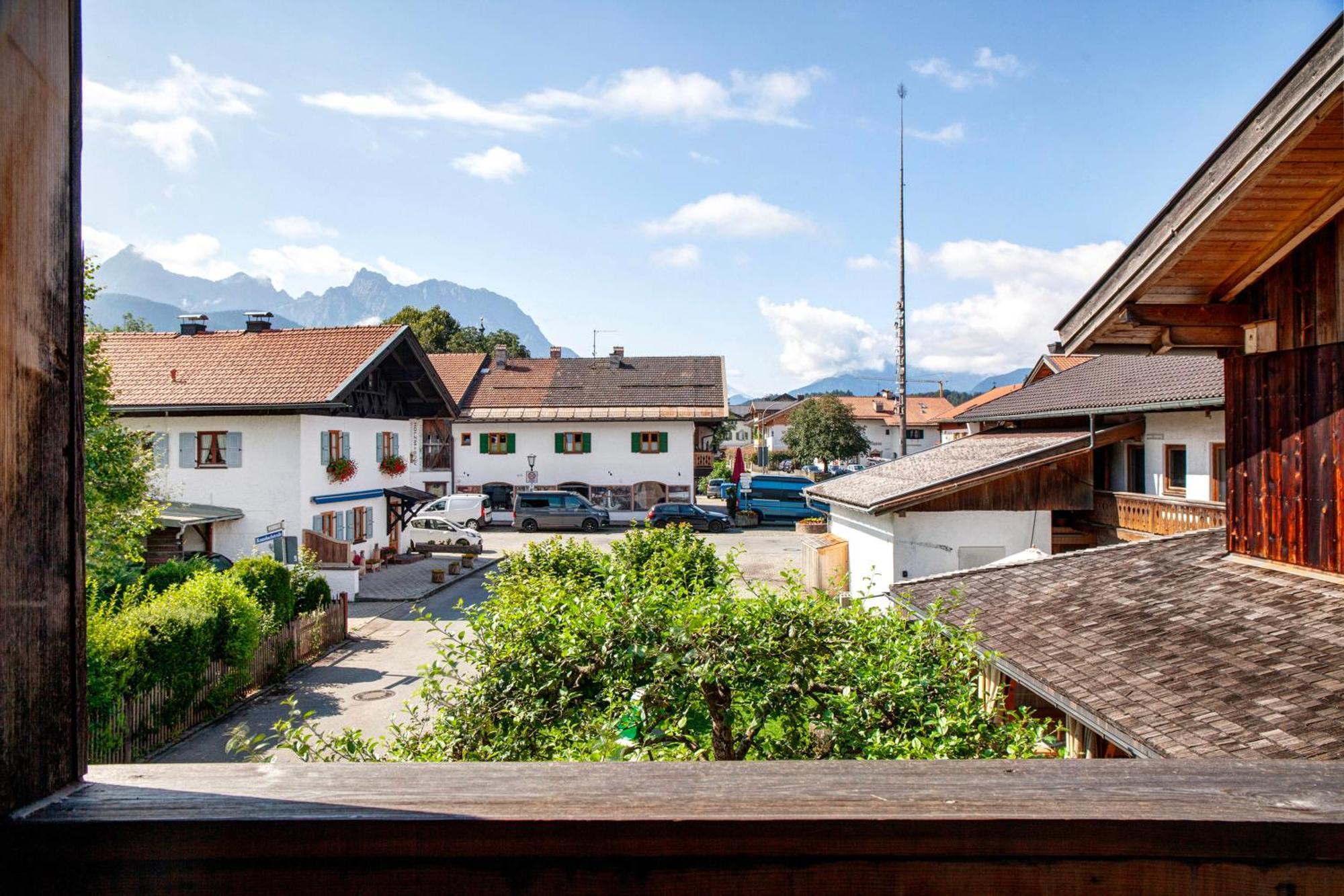 Block'S Post Hotel Krün Exterior foto